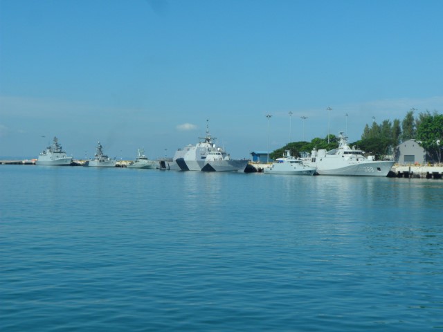 Foreign Warships at Navy Open House Singapore