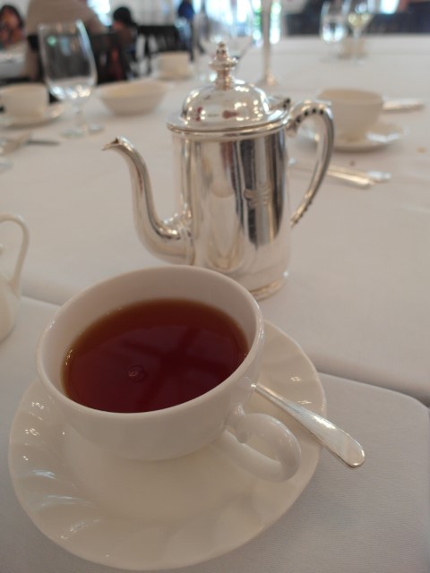 Tea after the lunch at Tiffin Room