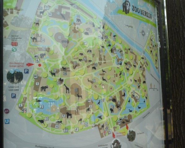 Map of the Berlin Zoo