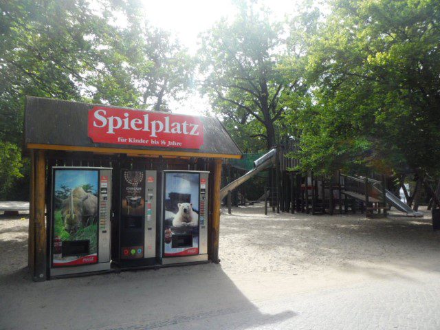 Children's play area at the Berlin Zoo