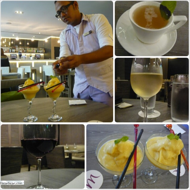 Mocktails at the Bar of Grand Mercure Roxy Hotel
