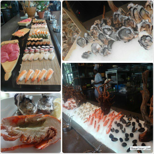 Seafood section - Sashimi, Sushi, Pacific Oysters, Maine Lobsters and more!