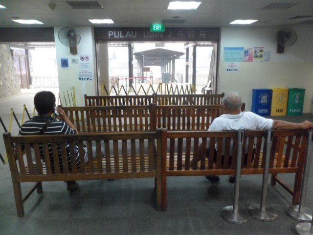 Waiting Area for Bumboat to Pulau Ubin