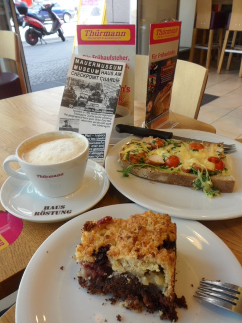 Thurmann Bakery @ Checkpoint Charlie : Coffee, Sandwich and Cake