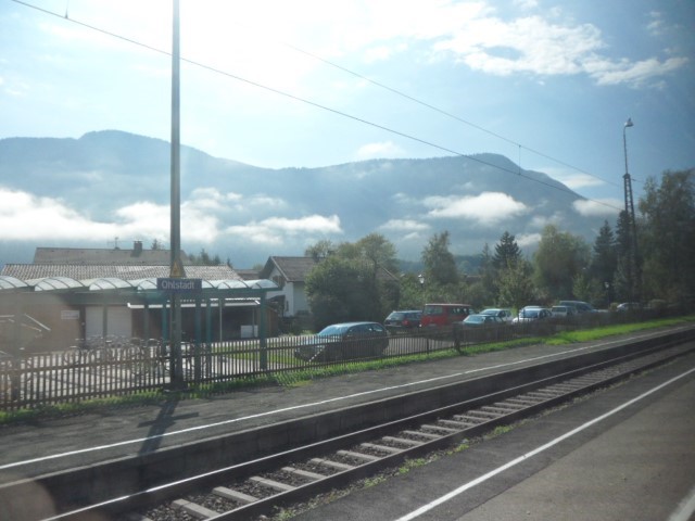 Another view of the Alps from Ohlstadt Station