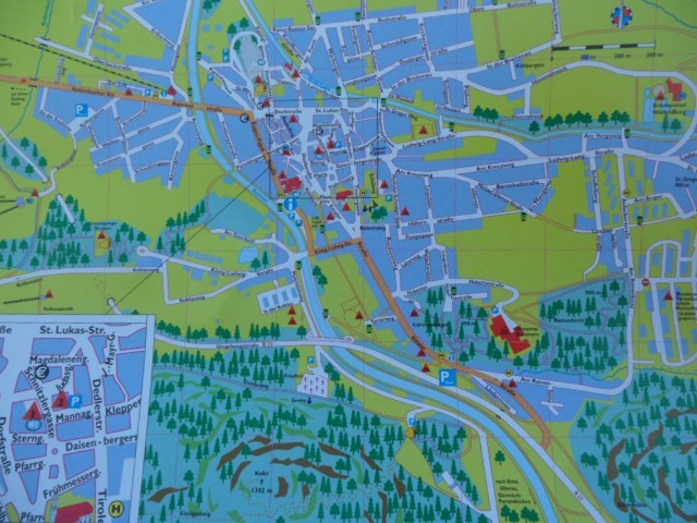 City Map of Oberammergau