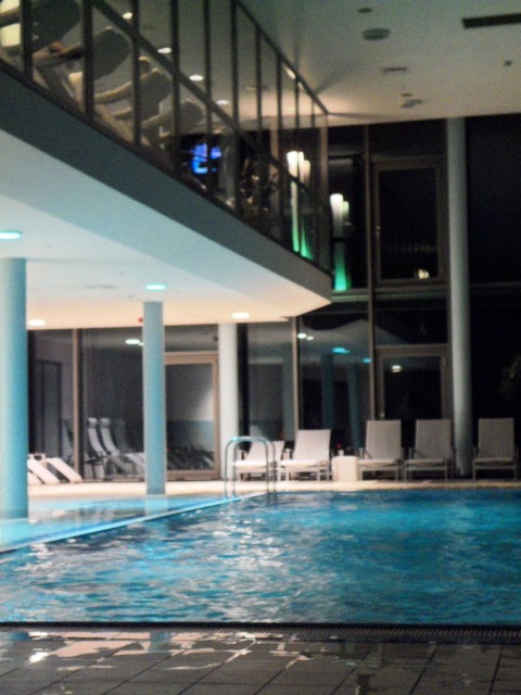 Pool and Gym of Intercontinental Hotel Warsaw