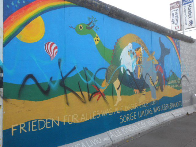 Murals on the Berlin Wall