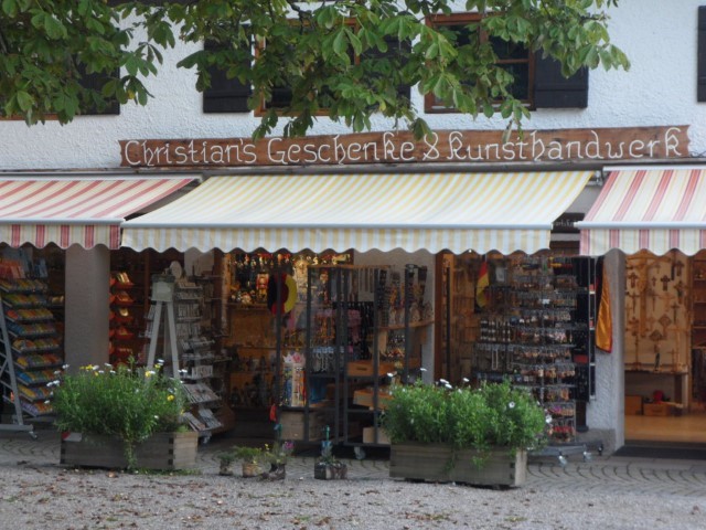 Souvenir shop in Oberammergau