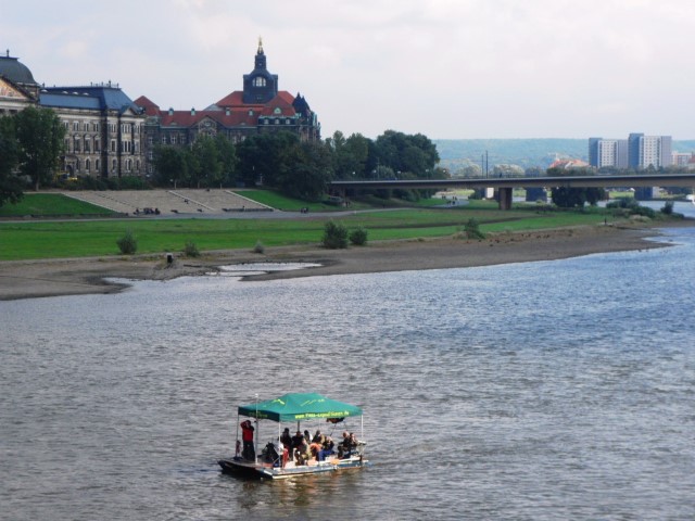 View of the River Elbe Dresden