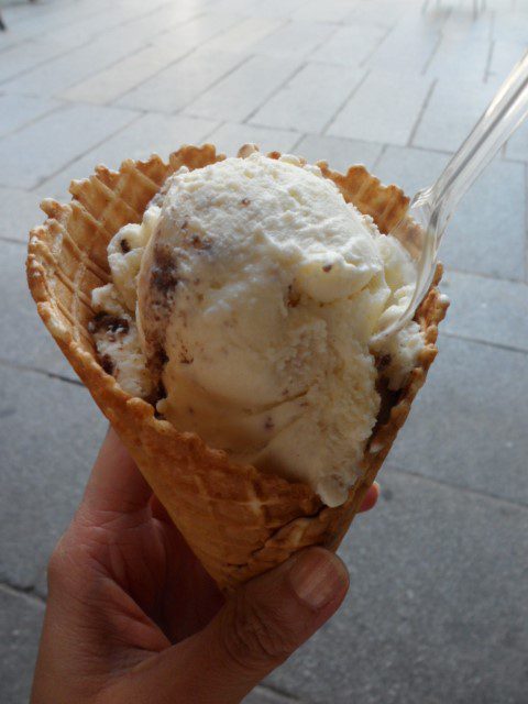 One for the road - Cookies and Cream Ice Cream!