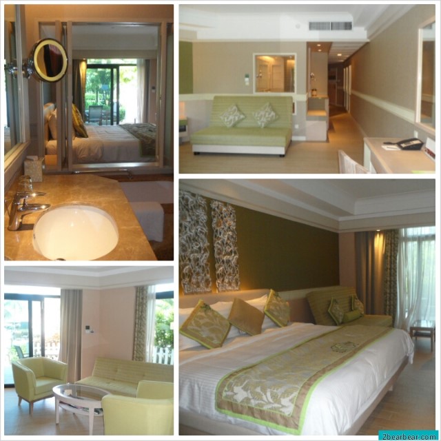 Shangri La's Rasa Sentosa Resort Deluxe Sea View Suite