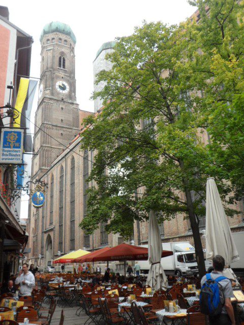 Frauenkirche Munich and its 2 iconic towers