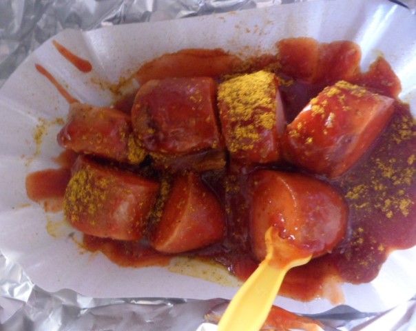 Our first Berliner Currywurst
