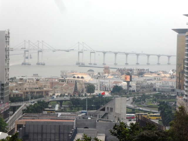 Bridge connecting to Macau City