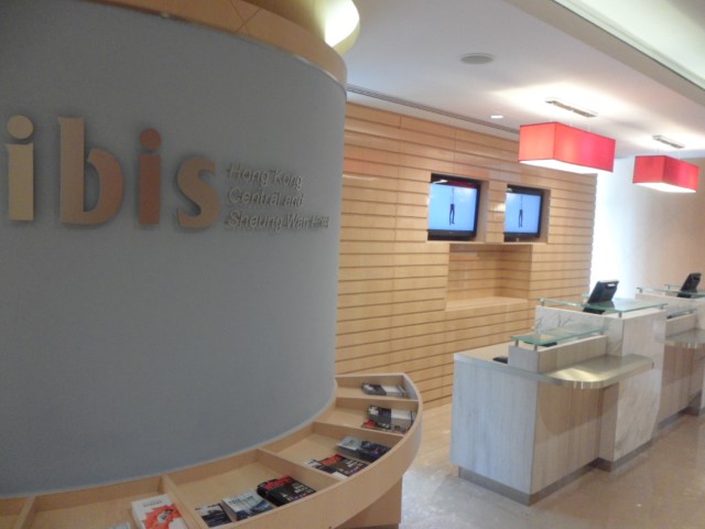 Lobby of Ibis Hotel Hong Kong Central