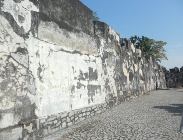 Rows of Canons at Mount Fortress Macao