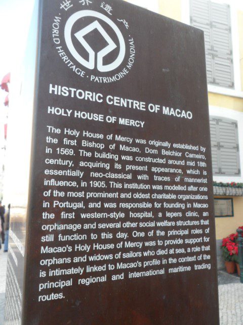 Description of the Holy House of Mercy