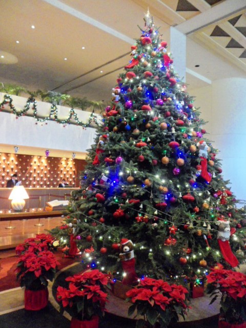 Regency Hotel Macau Hotel Lobby during Christmas period