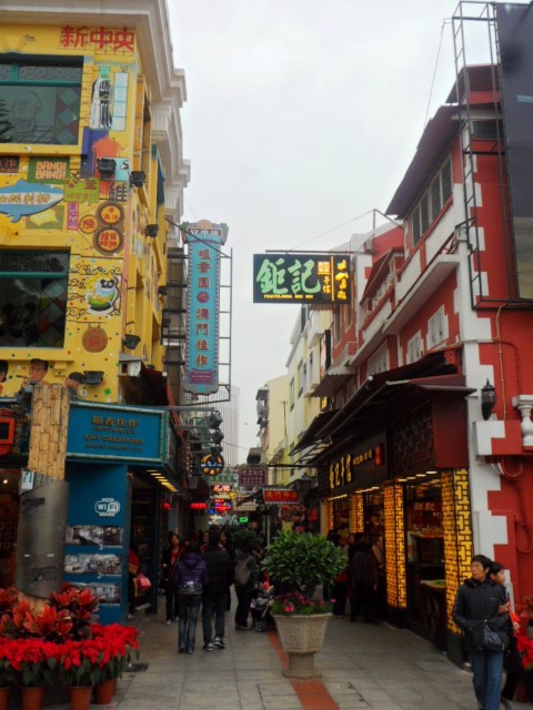 Main Street at Taipa Village Macau