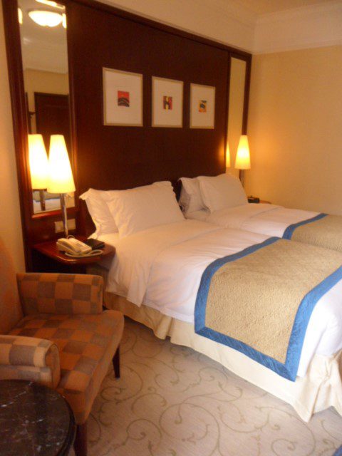 Twin beds Superior for 117SGD a night