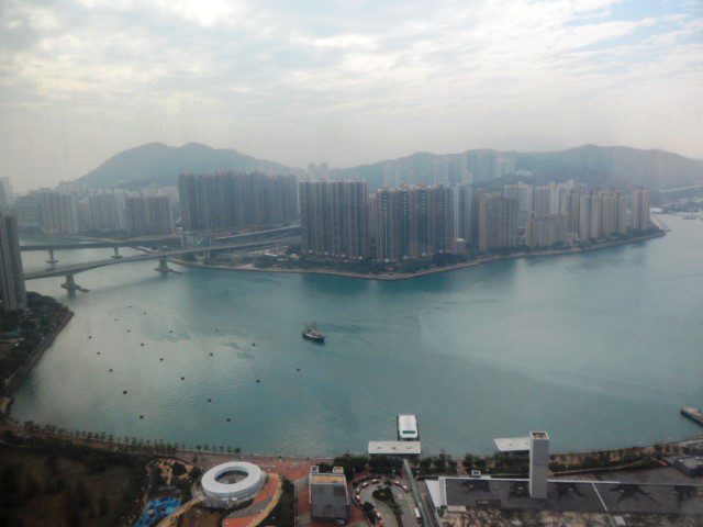 Another view of the harbour from L Hotel Nina Convention Harbour View Room