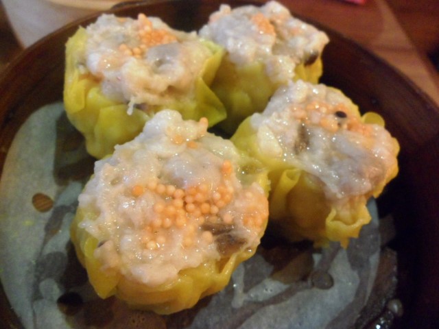 Siew Mai - 20 MOP (2 prawns each and meat inside!)