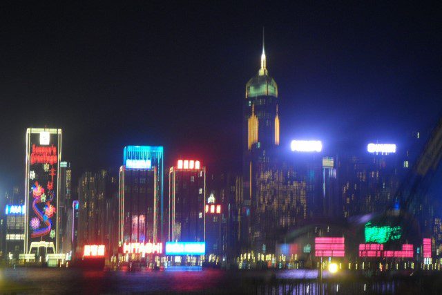 New Year's Eve Countdown at Victoria Harbour Hong Kong