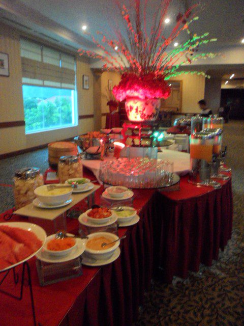 Breakfast Buffet at the Katerina Hotel Batu Pahat