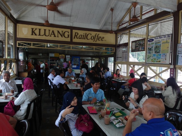 Inside Kluang RailCoffee