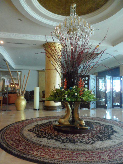 Lobby of the Katerina Hotel Batu Pahat