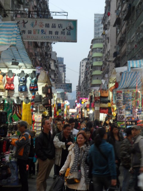 Ladies Street near to Tim Ho Wan Mong Kok