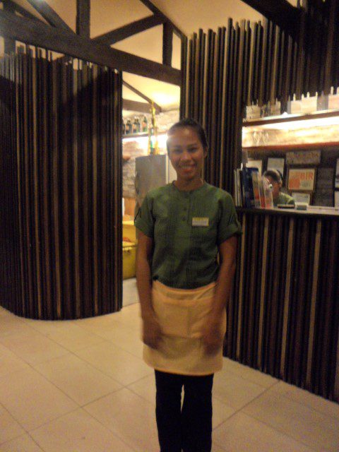 Our server Precious at Golden Cowrie