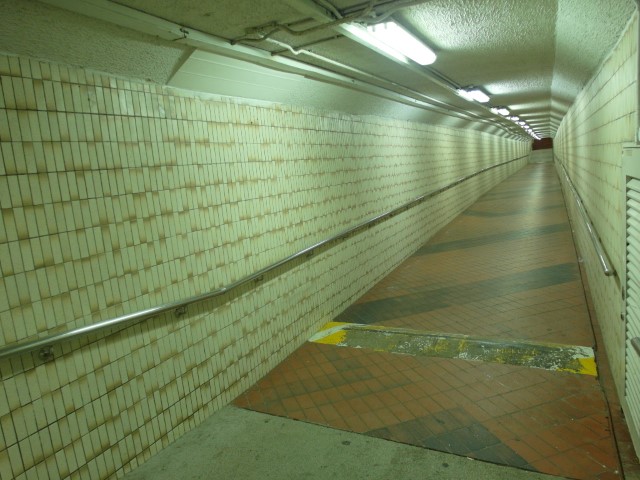 Underground walkways connecting Katong to East Coast Park - Notice the old-school tiles!