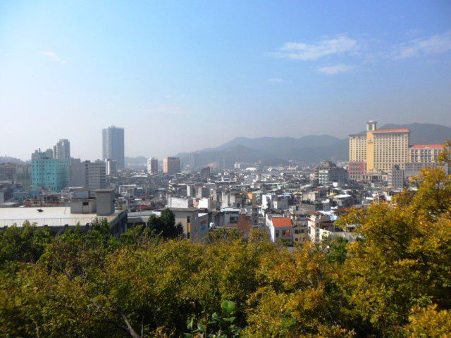 View from the top of Mount Fortress