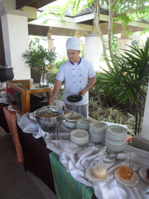 Amorita Resort Breakfast Egg station