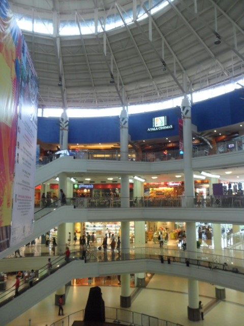 Ayala Mall 4 storeys of shopping