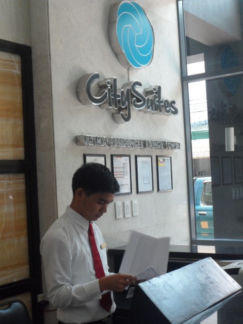 Lobby of City Suites Ramos Tower Cebu