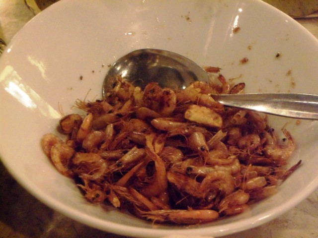 Golden Cowrie Cebu Shrimps with garlic 89