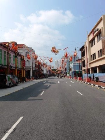 Chinese New Year Decorations in Chinatown