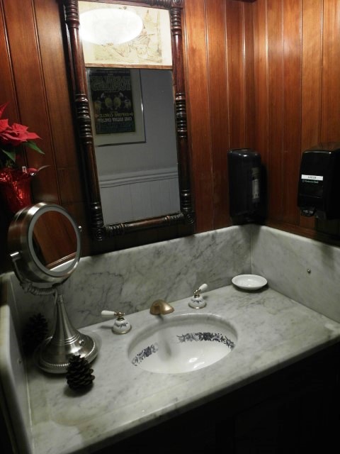 Wash basin near the toilets San Remo Hotel San Francisco
