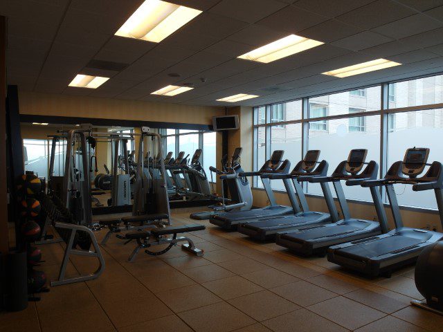 Fitness Centre opens 24hrs Hilton Vancouver