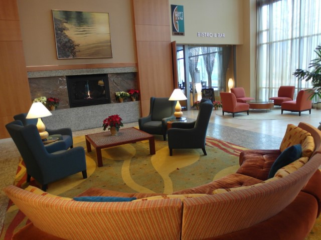 Lobby of Hilton Vancouver Washington