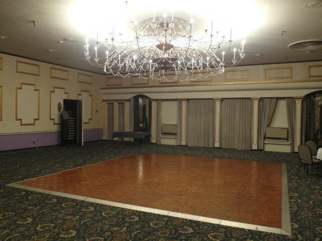 Actual Chandelier in Eureka Inn ballroom since 1952