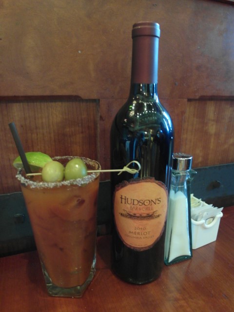 Bloody Mary for 10 USD (Heathman Lodge Hudson's Bar and Grill)