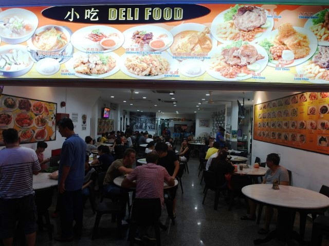 Deli Food at South Bridge Road - Good selection of food ranging from Chinese to Indian Muslim to Western