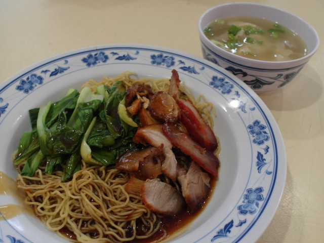 Wanton Mee at $3 – Generous on the ingredients (5 dumplings in total), char siew was slightly tough this time – had traditional flavours though (aka 古早味）