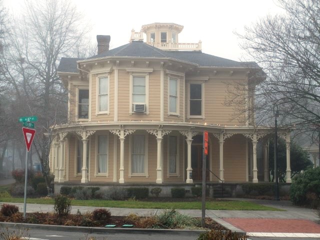Slocum House - Yes it was an ULTRA MISTY DAY!