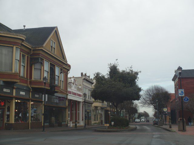 Old Historic Eureka Downtown - Resembles "wild wild west" doesn't it?