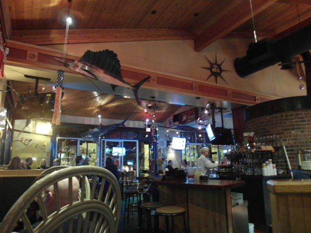 Bar area of Beaches Restaurant Vancouver Washington